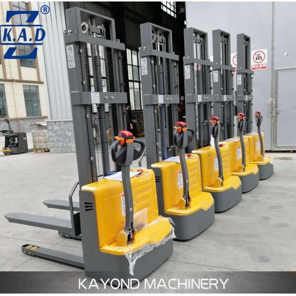 Estabilizador Walkie-Talkie eléctrico 1600kg 1,6ton 4m 4 metros elevadora elevadora de batería de mantenimiento libre