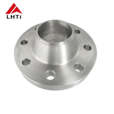 O titânio de alta pressão da flange de WN RF para a indústria química lustrou de superfície