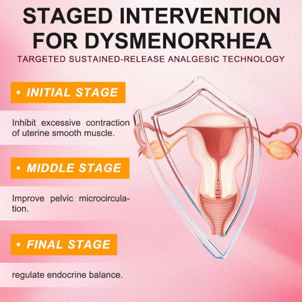 Hypoallergenic Cotton Warming Uterus Mugwort Herbal Warm Care Pad Skin Friendly