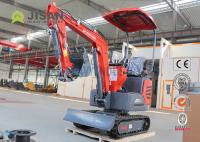 l'opération 0.95t pèsent Mini Crawler Digger 2740m Max Digging Radius