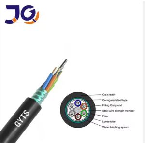 GYTS Fiber Optic Cable Steel Armored PE Sheath Directly Buried Best Price