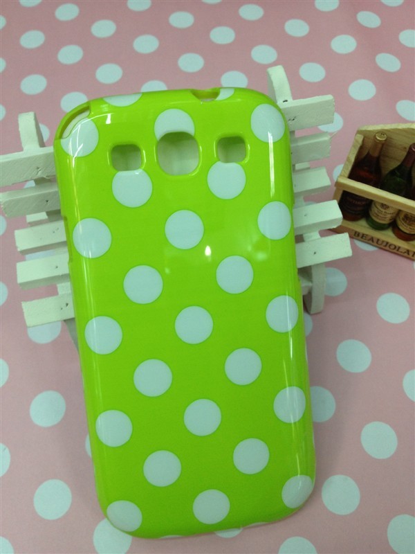 Polka Dot Samsung Galaxy S3 Hard Shell Case With Beautiful Colors