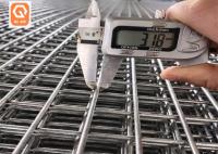 2.4mx5.8m Mesh Galvanised soldado de prata/Pvc revestiu
