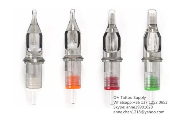 Pre Sterilized 316L Needles Tattoo Needle Cartridges With Membrane Sealed And Equipped With Stablizer