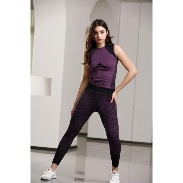 High Elasticity Power Flex Yoga Tank Tops Breathable Stretchy