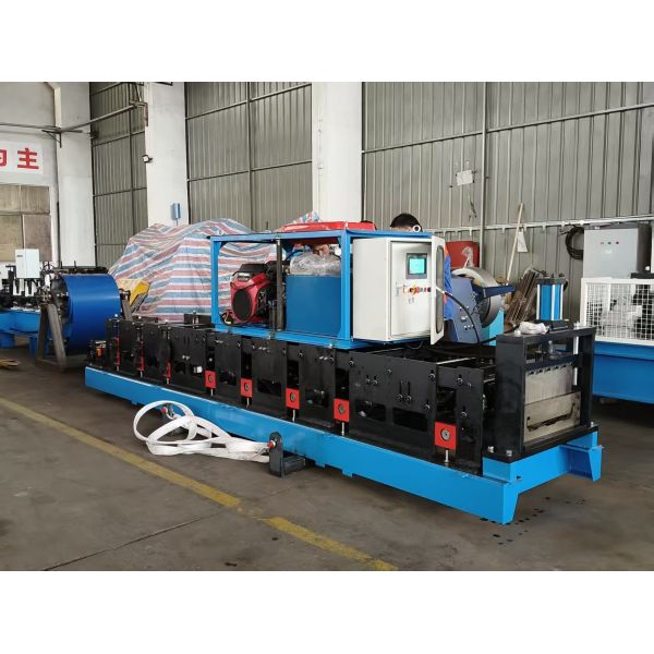 0.4-0.7mm Gasoline Portable KR18 Standing Seam Metal Roof Sheet Roll Forming Machine