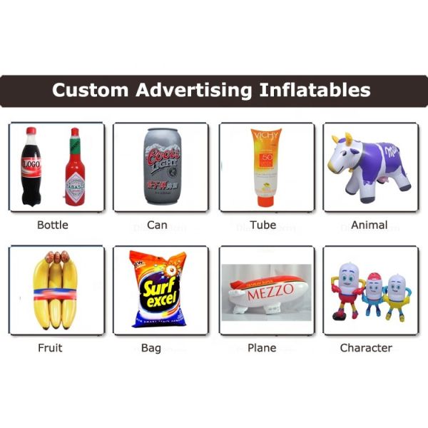 Giant Custom Inflatable Soda Can | Branded Advertising Prop for Beverage Promotions & Events