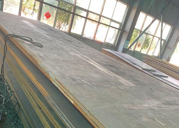 Categoria certificada ABS A Marine Grade Steel Plate, placa de aço de 6mm para a construção de navio