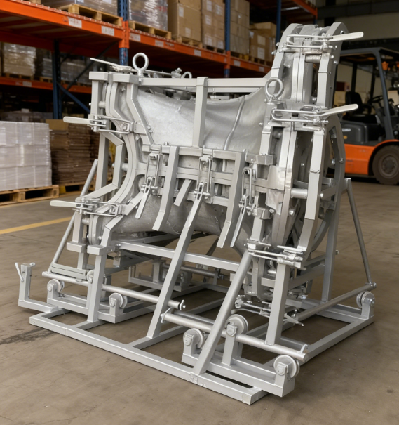 Rotary Molding Products Custom Rotational Aluminum Mould Rotary Molding Mold