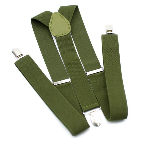 Dansky Suspenders Men Colorful Y Back 2.5cm Braces Adjustable Straps for Pants Jeans Women Skirt Dress Accessory Gift