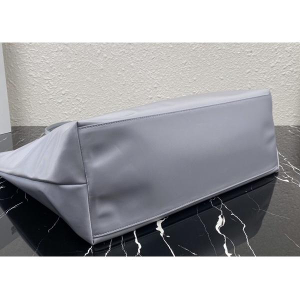 High Capicity Convenient Apricot Nylon Tote Shopping Bag Eco Friendly