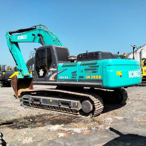 Kobelco 35 Tons 1.3-1.6m3 Bucket Capacity Used SK350D Crawler Excavator