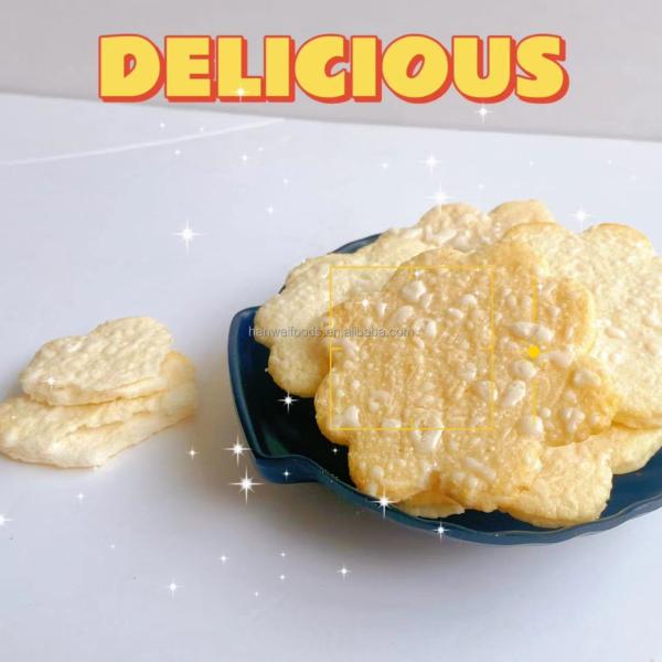 Корейские торты креветки Senbei испекли креветку для того чтобы напудрить азиатских шутих риса