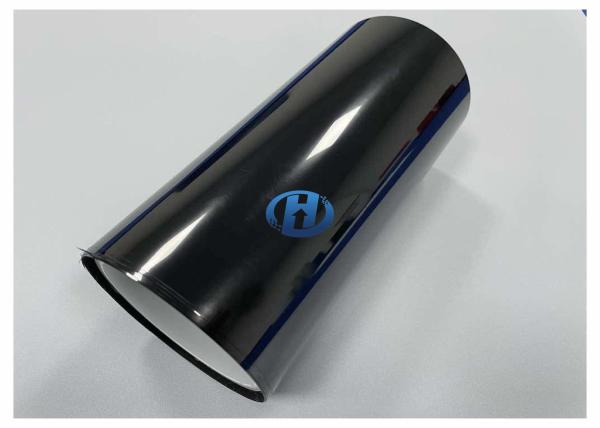 20 μm Black PET Silica Gel Coating Film used as Protective Films in 3C industries