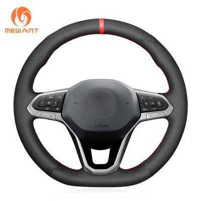 VW Golf 8 Passat Alltrack Passat Variant Atlas 2019-2020 Soft Suede Steering Wheel Cover