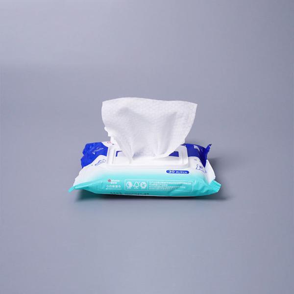 Disposable Cleaning Wet Wipes For White Shoes 30pcs/Bag Customized Logo