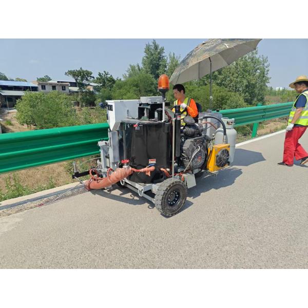 Mini Driving Thermoplastic Road Line Marking Truck Tricycle-Extrusion Marking
