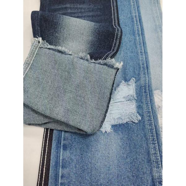 Low Shrinkage Heavy Weight 14.5oz Cotton Polyester Denim Fabric Woven For Jeans