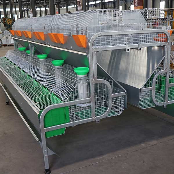 le clapier vigoureux de taille de 1500mm, imperméabilisent la cage énorme de