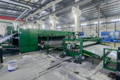 Movido a correia síncrono da máquina de aço de 70m/Min Non Woven Cross Lapper