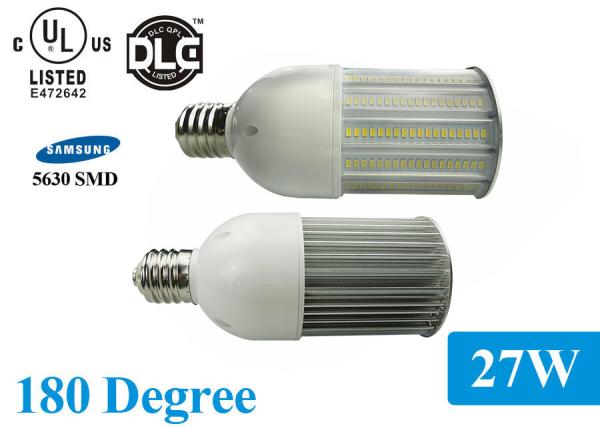Water Resistance 27W 180 Degree Corn Led Light Bulbs , CE ROHS Certificated