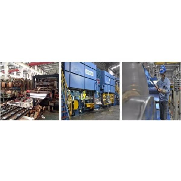 BA Mirror Finished Stainless Steel 304 Strips , Anticorrosive Hot Rolled Steel Strips