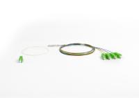 Tubo de aço inoxidável do divisor MicroType/da fibra de PLCOptical do 1:4, com conector de SC/APC