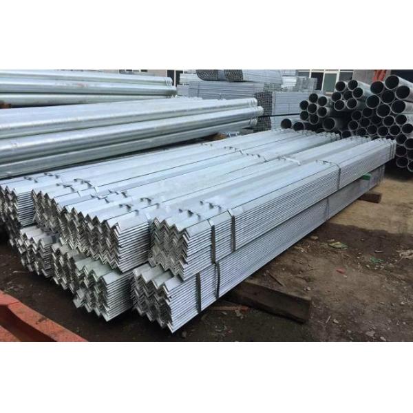 Hot Rollled Hot Dip Galvanized Steel Angle JIS Standard Thick Zinc Coating