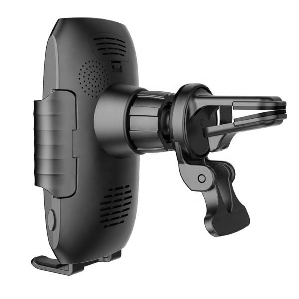 Wireless Car Charger Mount [Auto Clamping], 15W Qi Fast Charging Intelligent Infrared Car Mount, Windshield Dash Air Ve