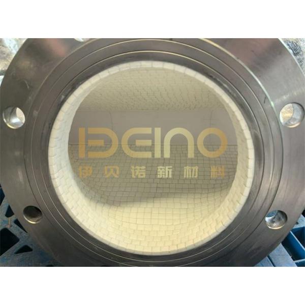 Pressure Resistance Wear Resistant Ceramic Lined Steel Pipe With High Impact Strength