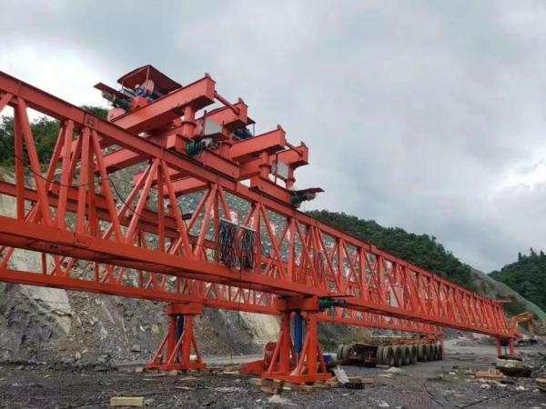 JQJ 100t bridge erecting machine, double beam truss bridge erecting machine crane and electric travelling crane made in