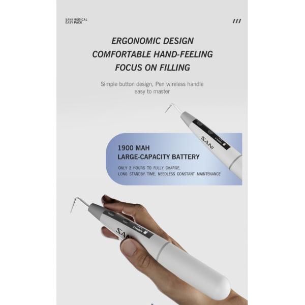 Sistema de obturação SANI Easy Pack com 4 dicas