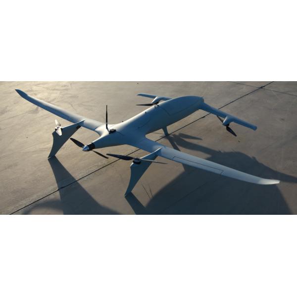 Fixed Wing Long Range Vtol Drone High Strength Integrated Long Lifespan