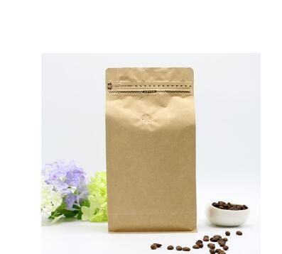 Advanced Equipment Make Custom Print Aluminum Foil Standup Kraft Paper Bag With Window And Zipper