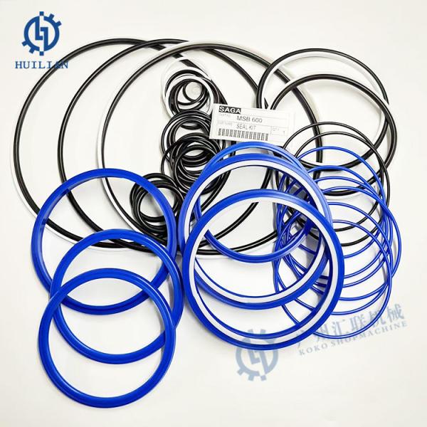 Hydraulic Cylinder Seal Kit For Excavator Breaker Hammer Seal Kit Hydraulic Spare Parts Seals SAGA MSB600 MSB700 MSB900