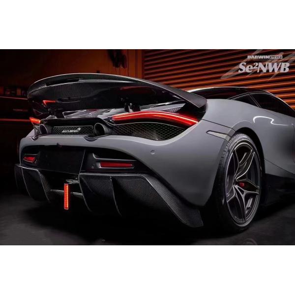 720s Mclaren Body Kit Blacksail Style Front Bumper Spoiler Lip Hood Fender