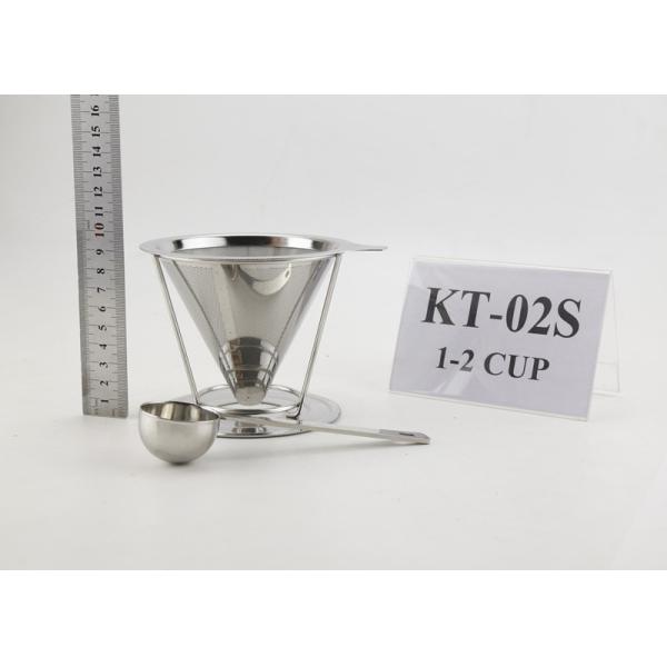 Practical Permanent Coffee Maker Gift Set With Funnel Coffee Strainer