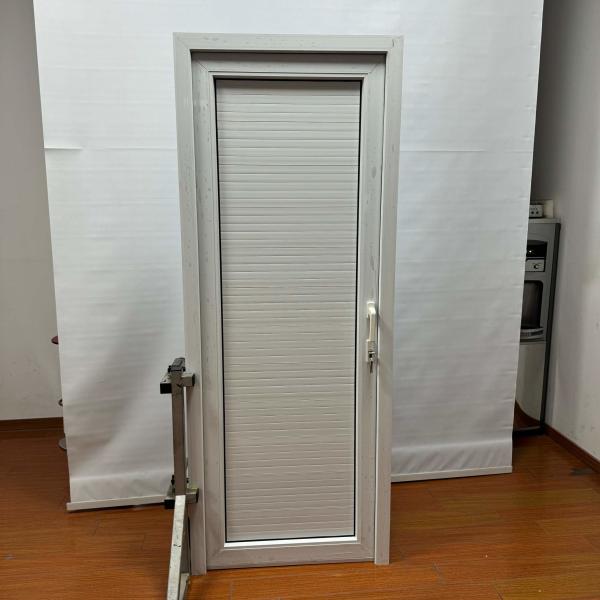 Chinese Top Hardware and Weather Resistance PVC Hinged Door for Residential Building