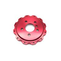 couleur adaptée aux besoins du client en aluminium de Bell 7075 rouges de disque de frein de voiture de la roue E92 de 21in