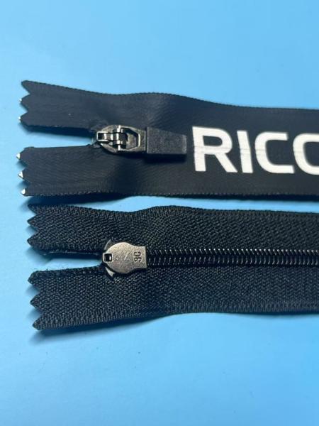 ODM Reusable Black Nylon Zipper Pulls For Clothing Merchandise Store