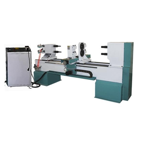 4 Cutters 2 Axis 160mm Wood Turning Lathe For Pillar