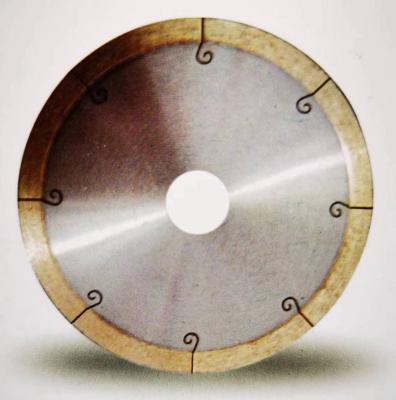 entalhe aglomerado pressionado quente Rim Saw Blade de Diamond Blade J da pedra de 110mm