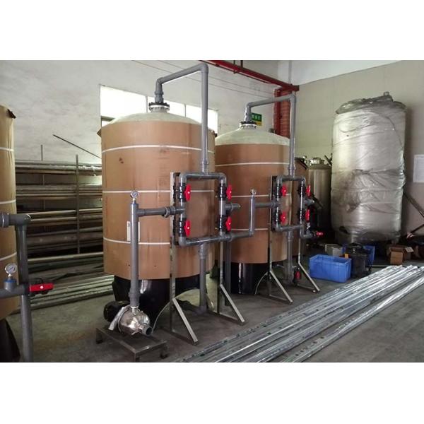 High Salty Brackish Water Purifier 6000LPH Reverse Osmosis System With Antiscalent Dosing System