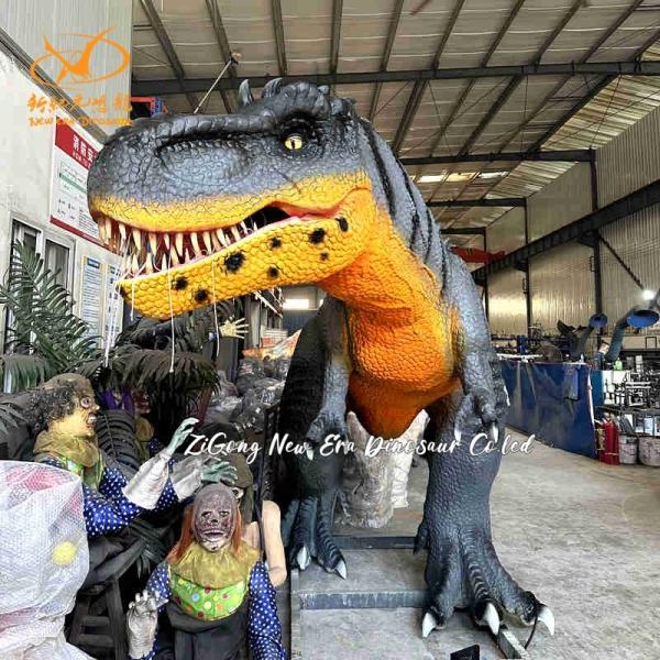 Modèle de dinosaure artificiel électrique taille de vie pour les événements à thème Dino