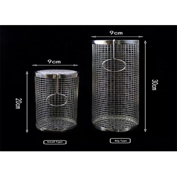 На открытом воздухе корзина 20x9x9cm приготовления на гриле нержавеющей стали овоща 304