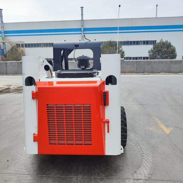 Small Forklift Slip Loader Multi-Function Diesel Skid Steer Loader 3433*1740*2007