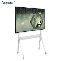 Panneau interactif intelligent de 75 pouces 350nits Écran plat tactile ISO9001