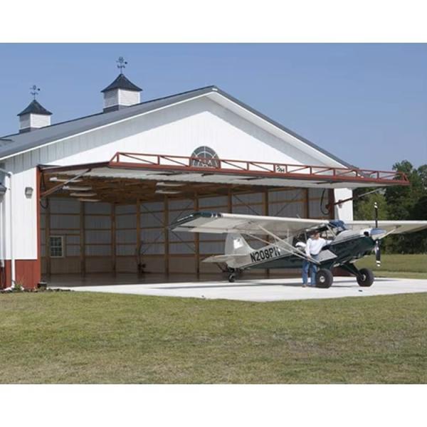 Gymnasium Modular Prefabricated Steel Structure Aircraft Hangar Industrial Design Style