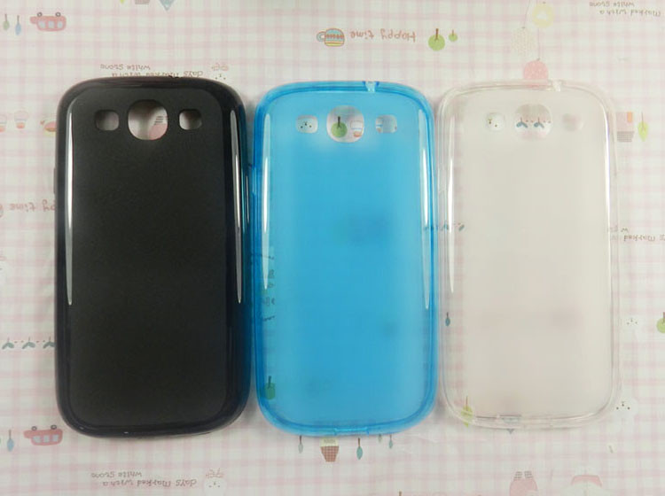 Hard Back Samsung Galaxy S3 Hard Shell Case With Silicon Cover