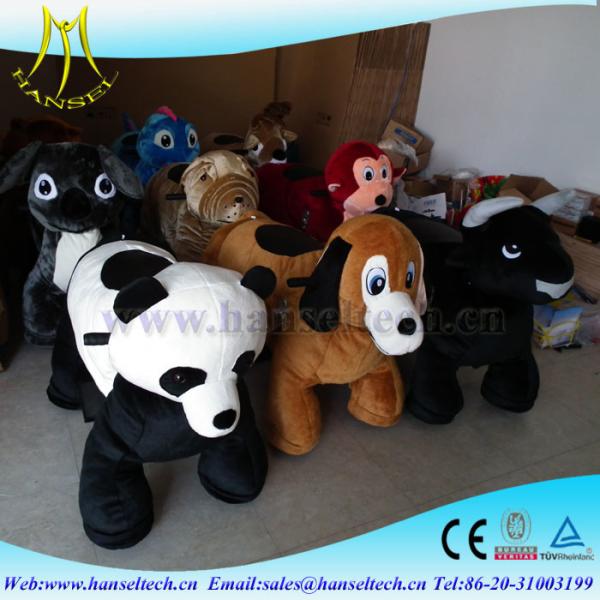 Hansel arcade games coin operated electric toy cars for kids toy ride on bull toys plush animal electric scooter